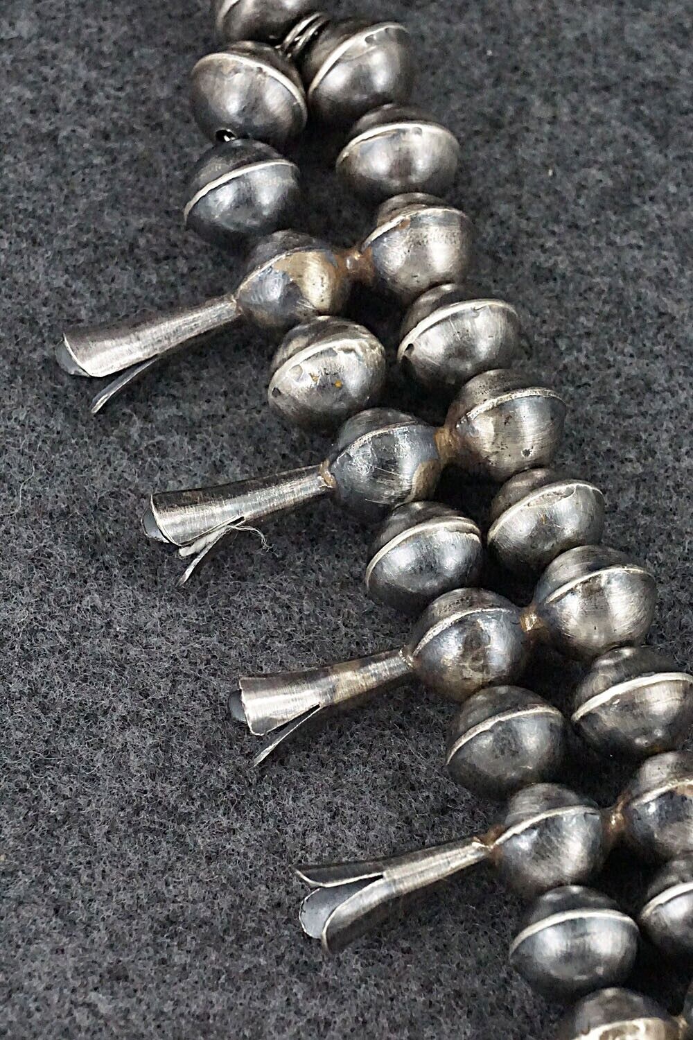 Sterling Silver Squash Blossom Set - Gilbert Martin
