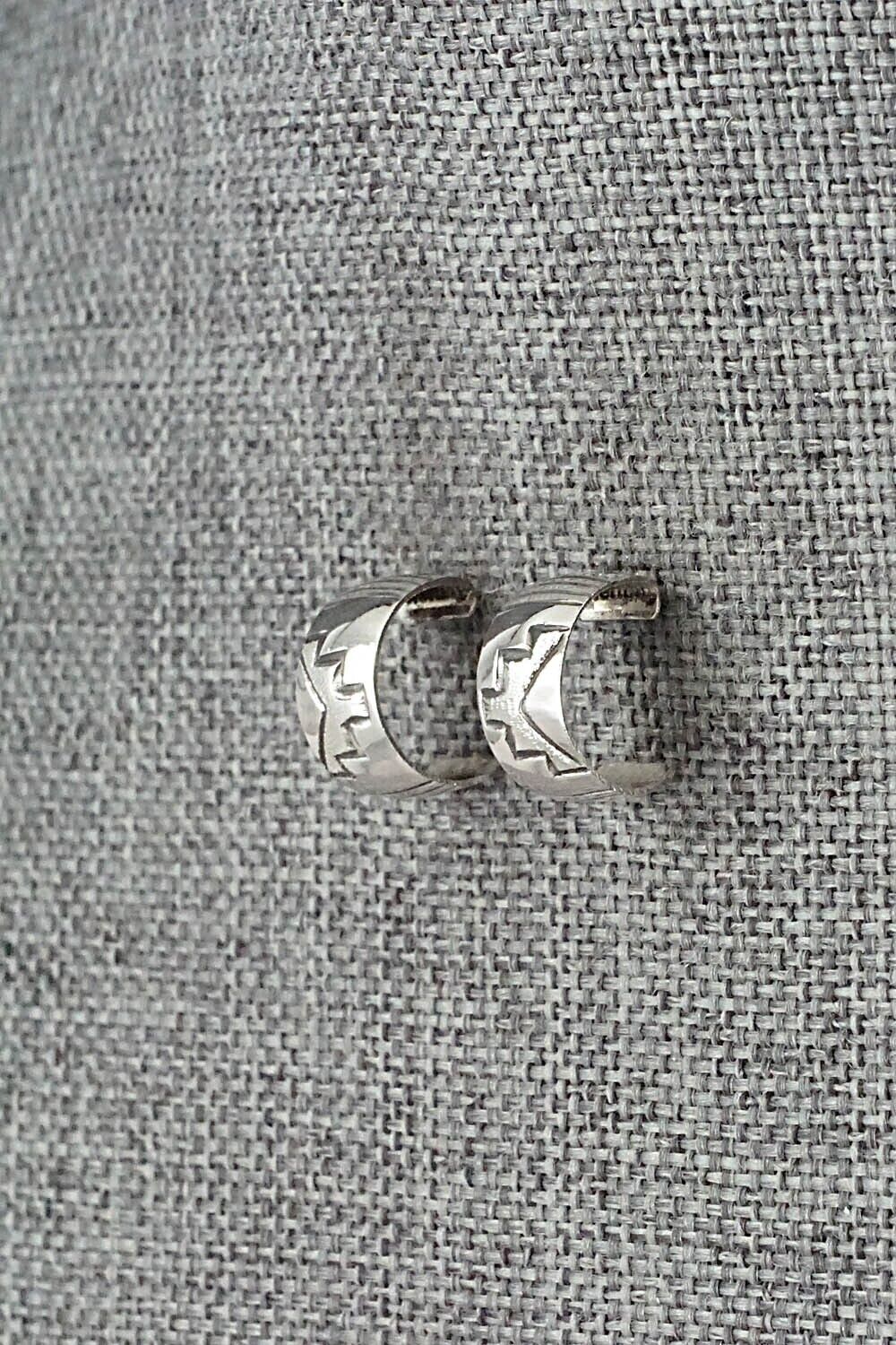 Sterling Silver Hoop Earrings - Nora Ashley