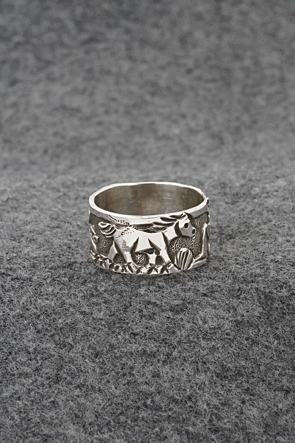 Sterling Silver Ring - Lloyd Becenti - Size 9