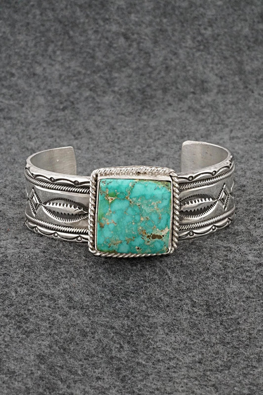 Turquoise & Sterling Silver Bracelet - Michael Calladitto