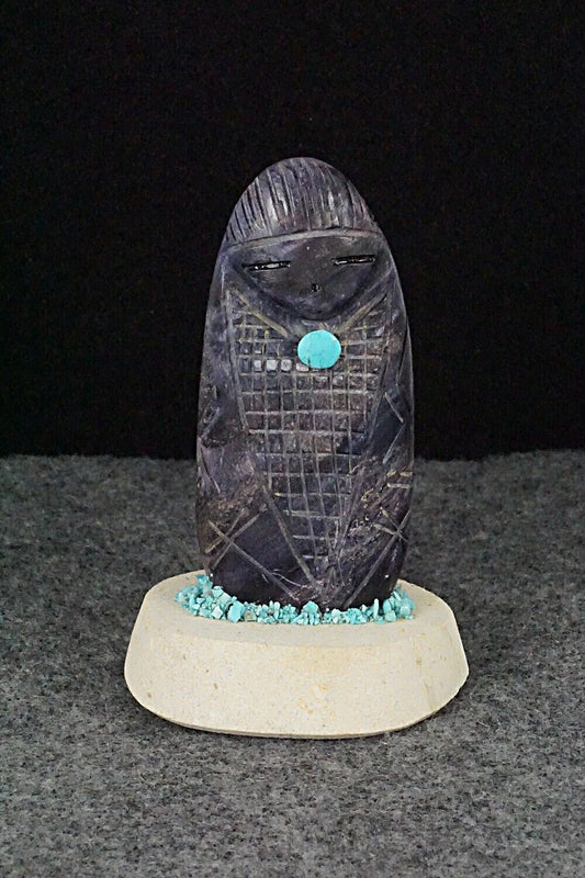 Corn Maiden Zuni Fetish Carving - Daniel Chattin