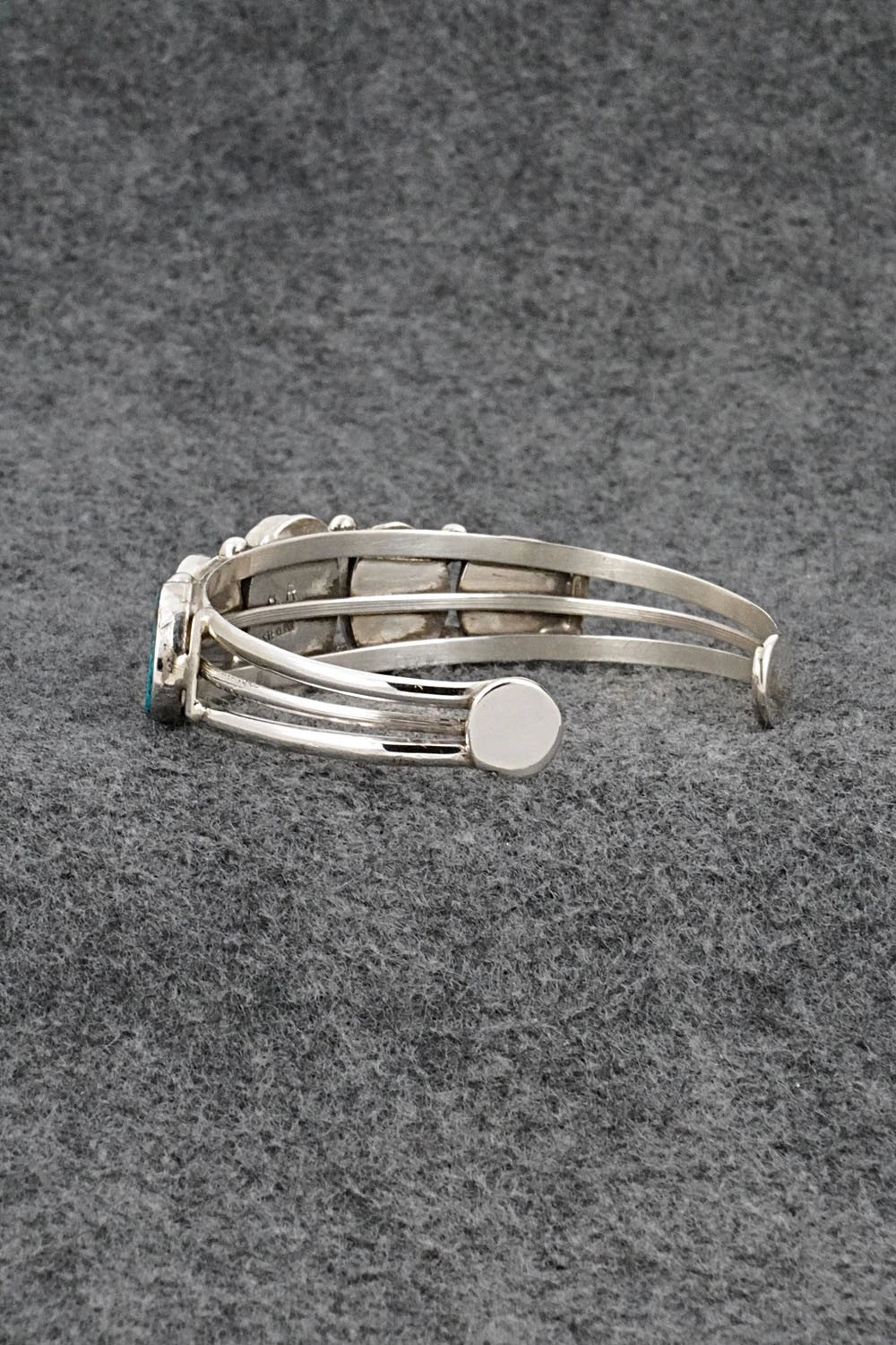 Turquoise & Sterling Silver Bracelet - Priscilla Reeder