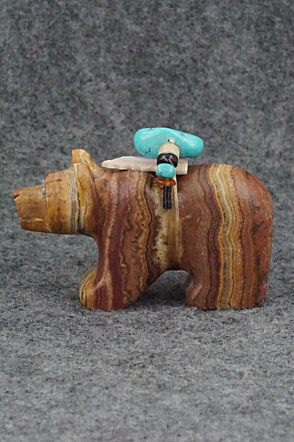 Bear Zuni Fetish Carving - Douglas Martza