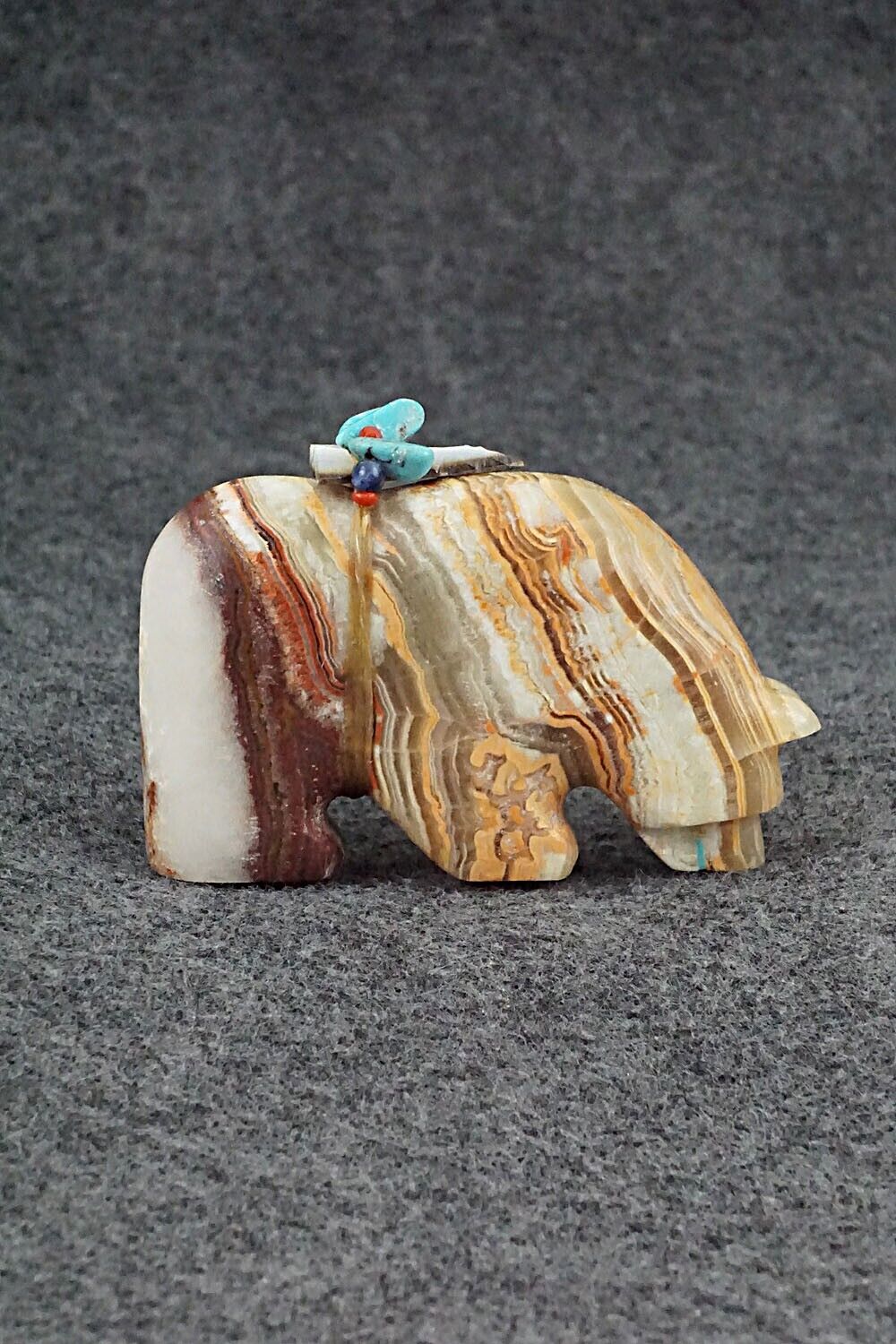 Bear Zuni Fetish Carving - Douglas Martza