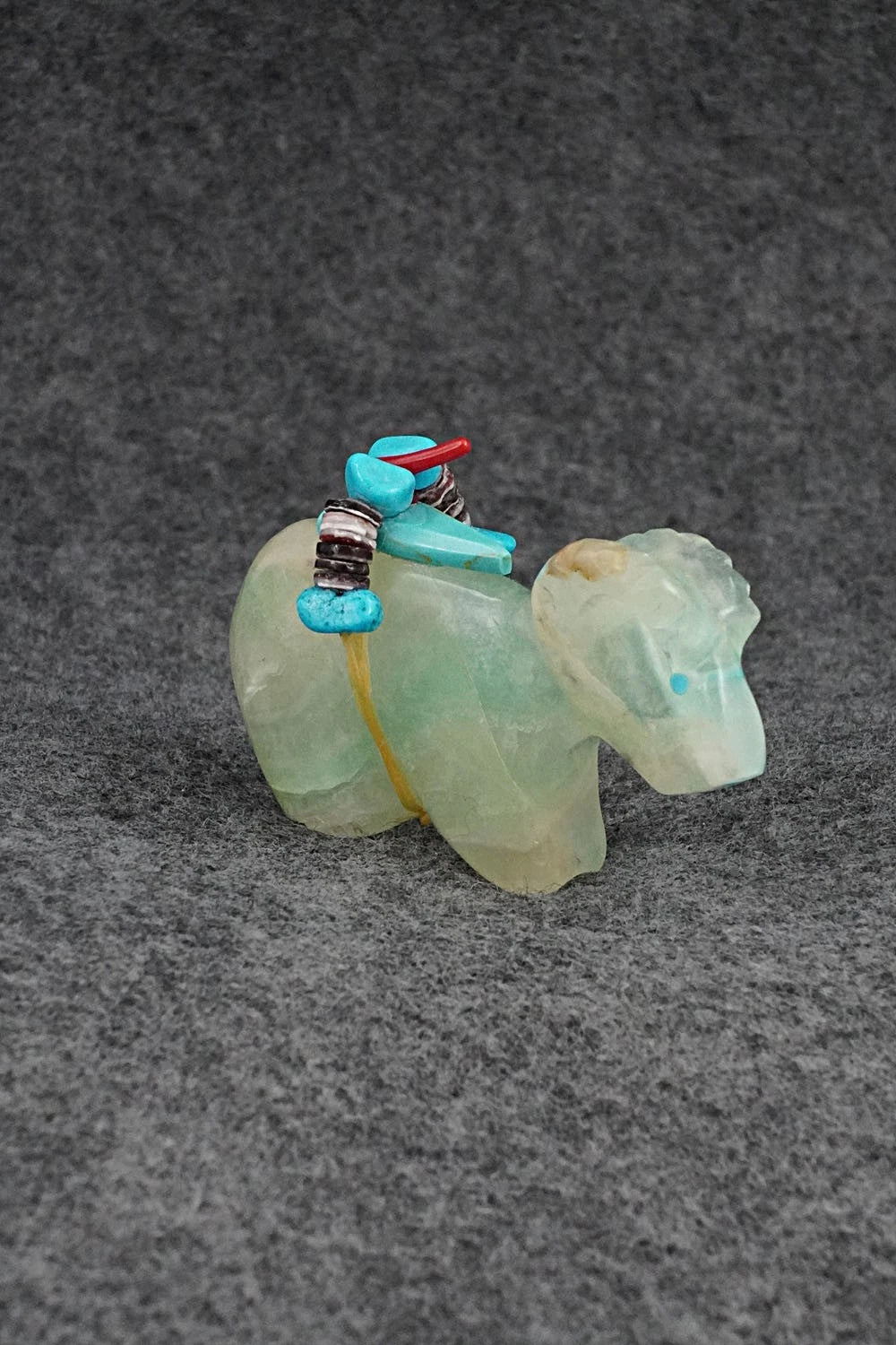 Ram Zuni Fetish Carving - Rodney Laiwakete