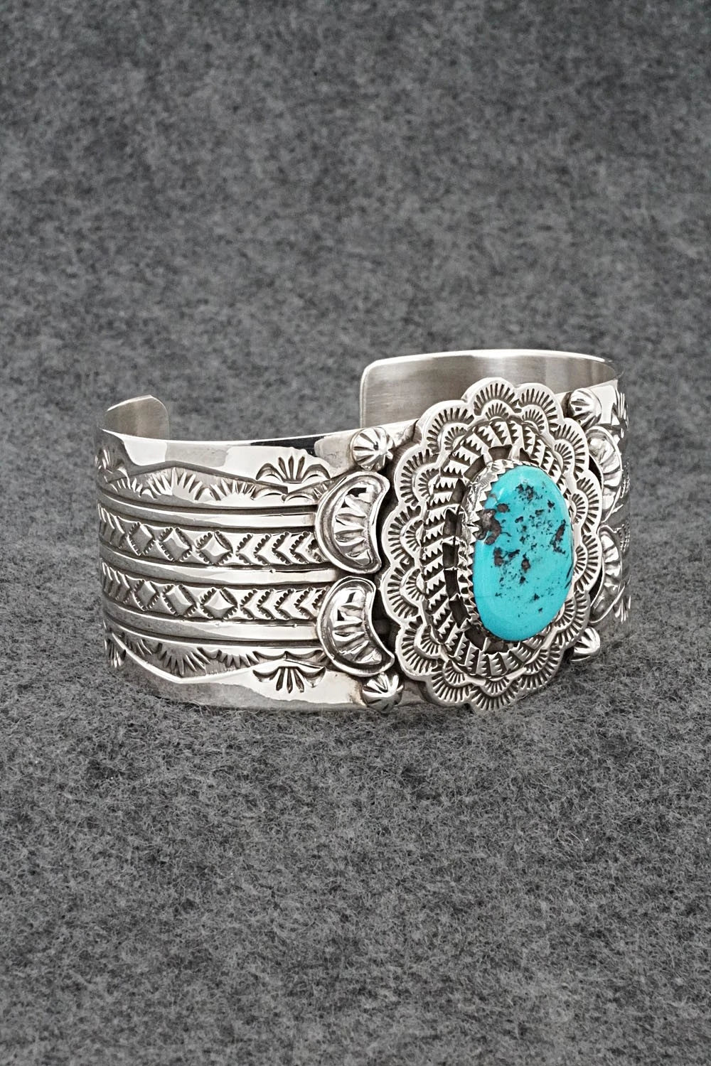 Turquoise & Sterling Silver Bracelet - Bruce Morgan