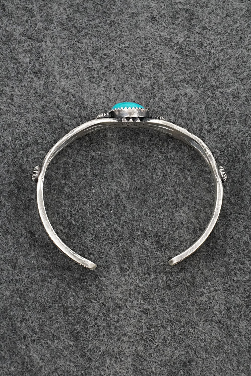 Turquoise & Sterling Silver Bracelet - Eva & Linberg Billah
