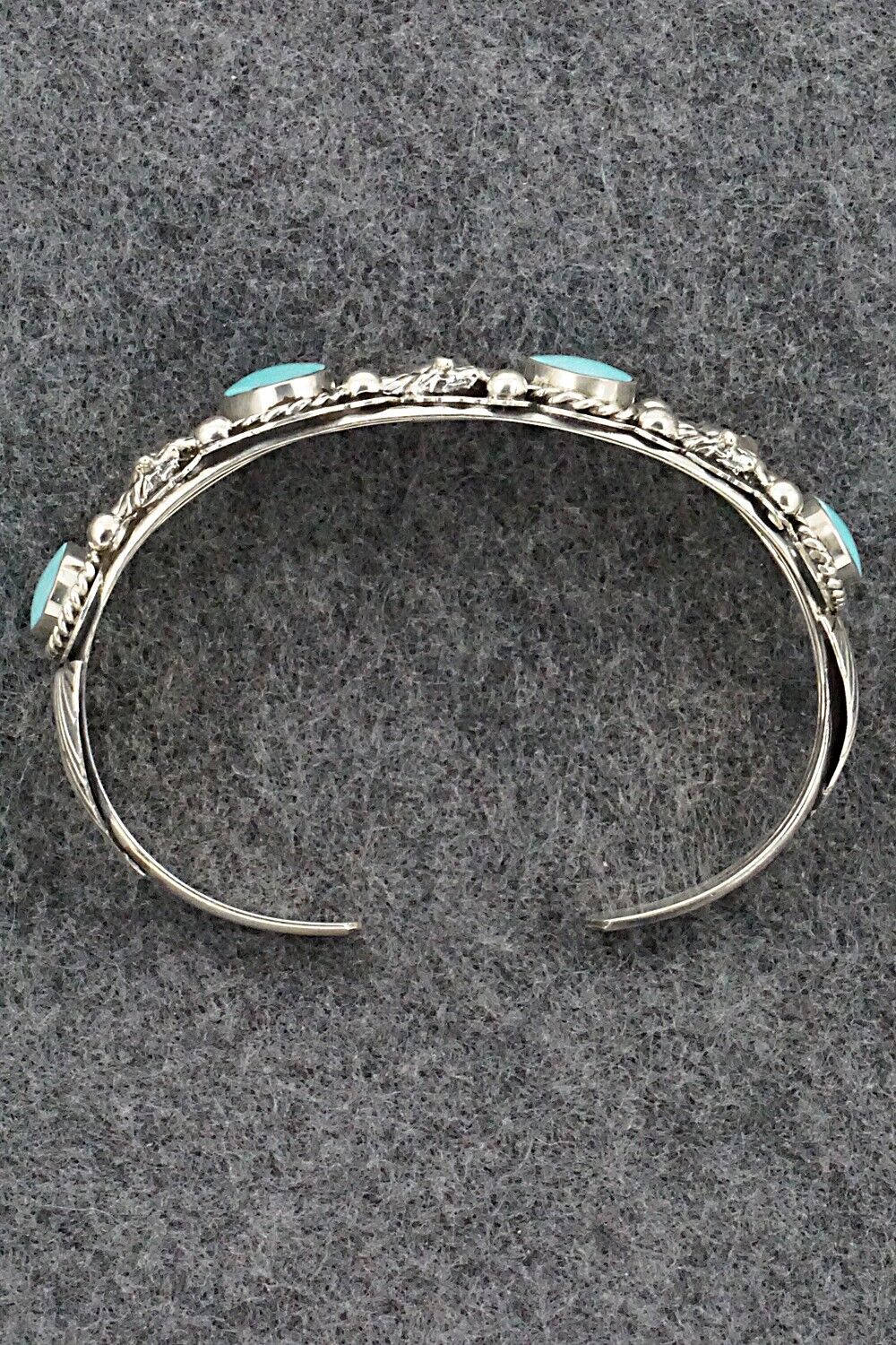 Turquoise & Sterling Silver Bracelet - Bobby Platero