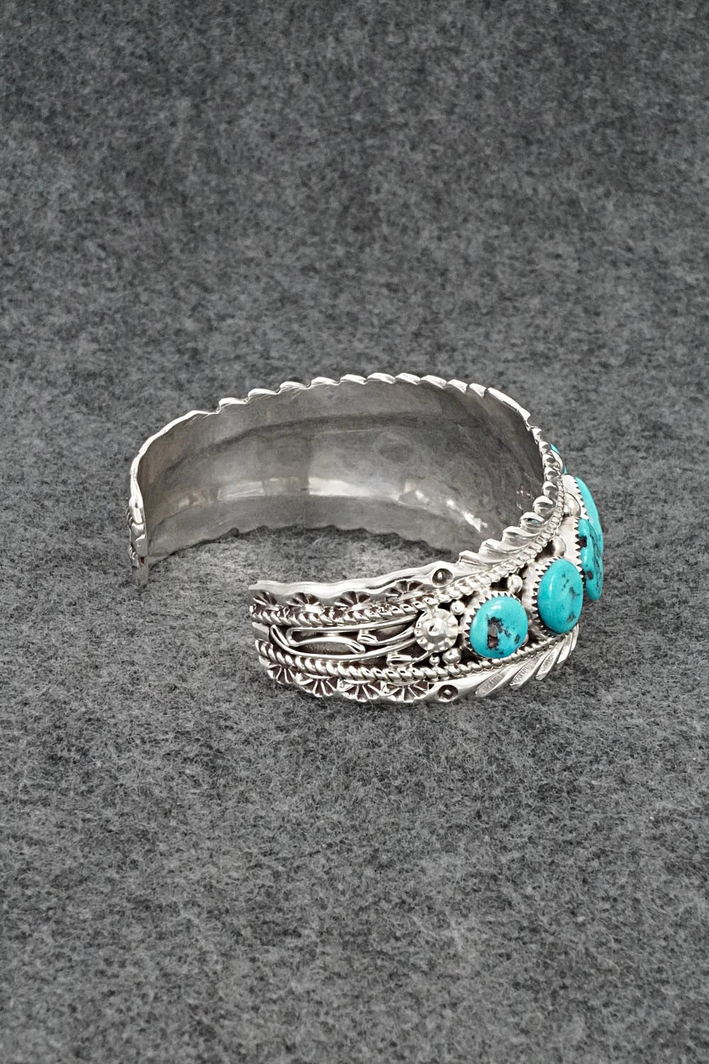 Turquoise & Sterling Silver Bracelet - Anthony Brown