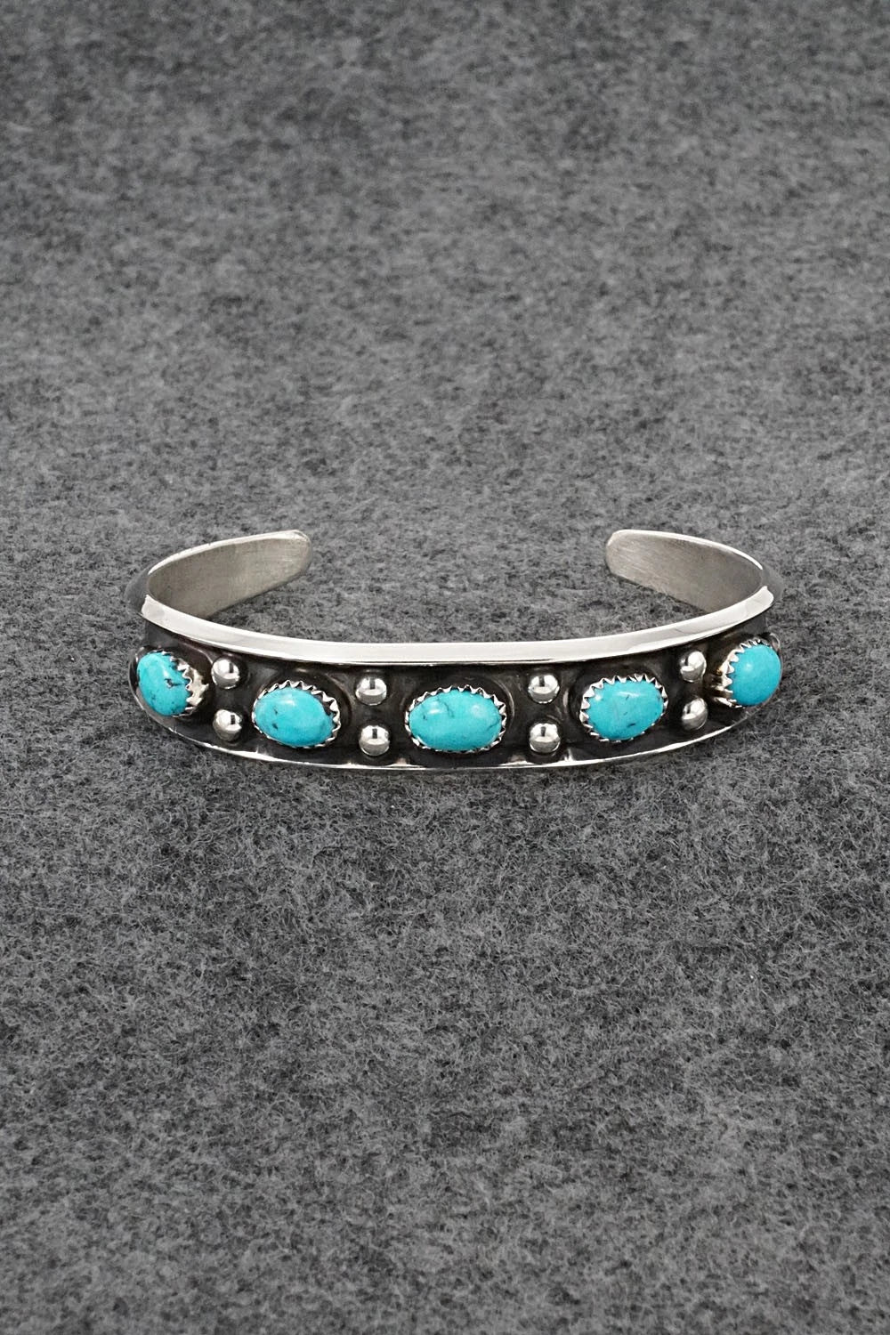 Turquoise & Sterling Silver Bracelet - Paul Largo