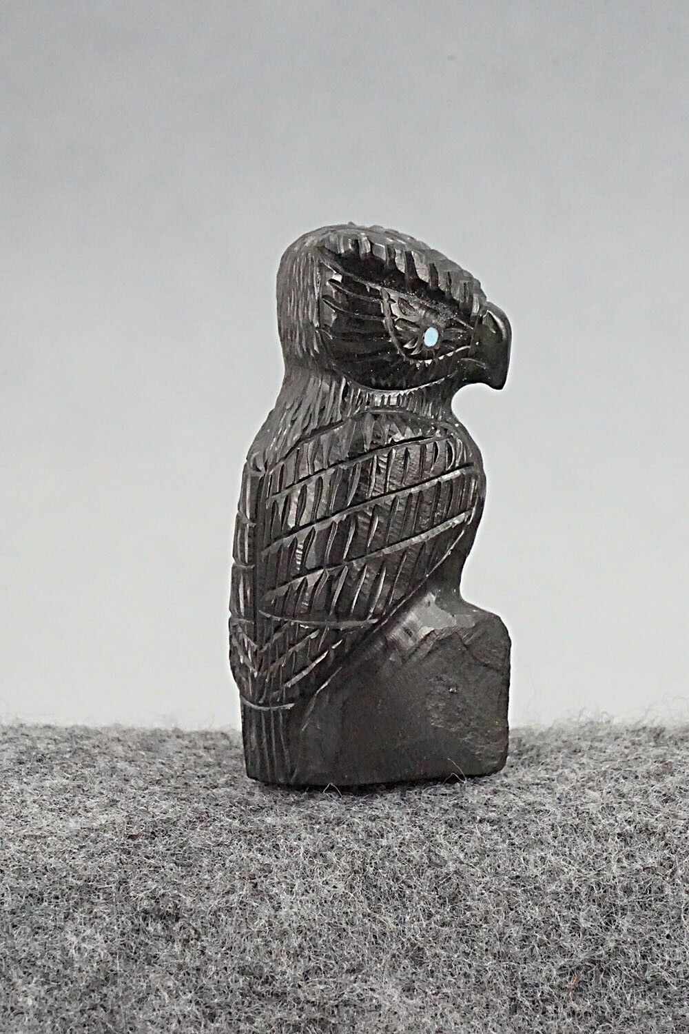 Owl Zuni Fetish Carving - Chris Peina