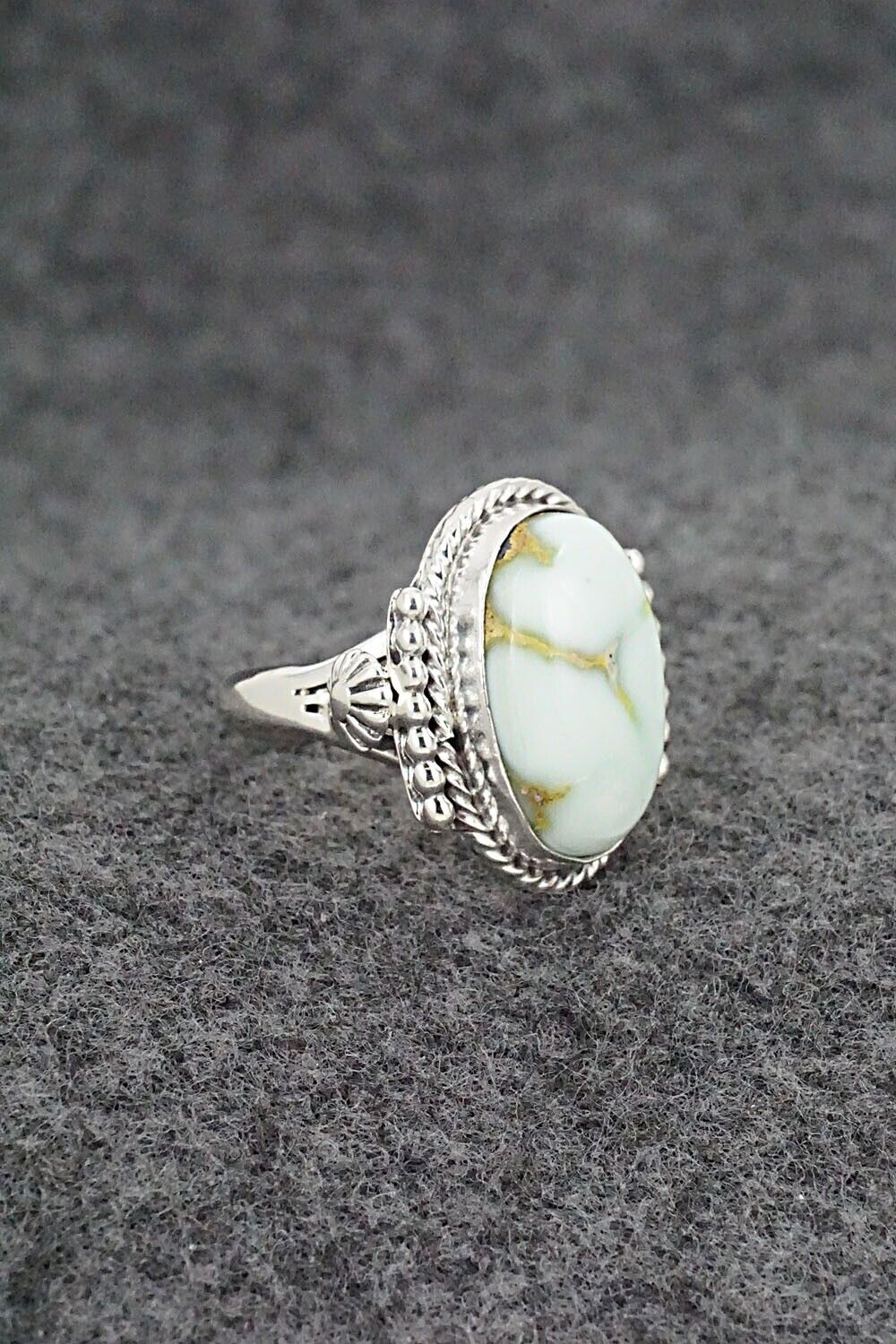 Variscite & Sterling Silver Ring - Andrew Vandever - Size 5.25