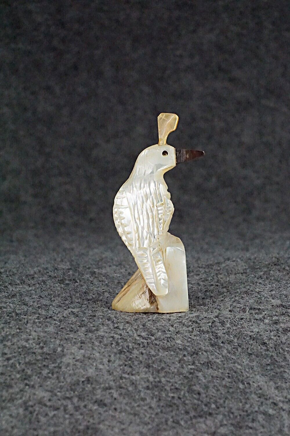 Quail Zuni Fetish Carving - Darrin Boone