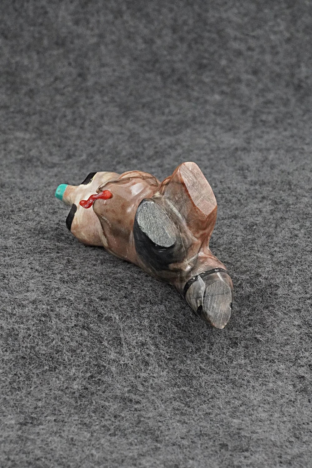 Raccoon Zuni Fetish Carving - Enrike Leekya