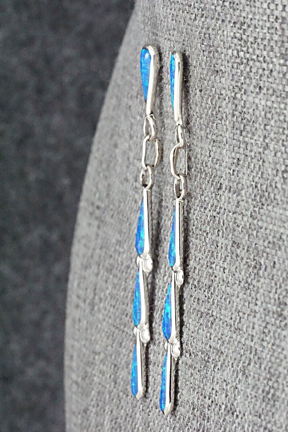 Opalite & Sterling Silver Earrings - Angela Gasper