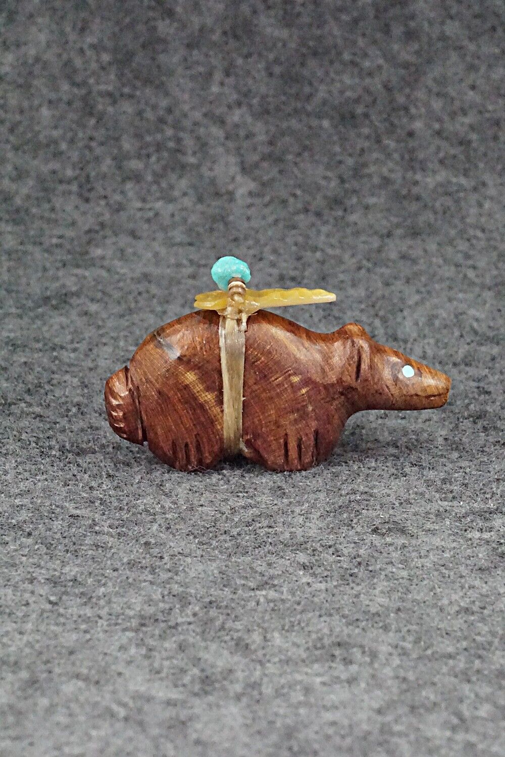 Bear Zuni Fetish Carving - Peter Gasper