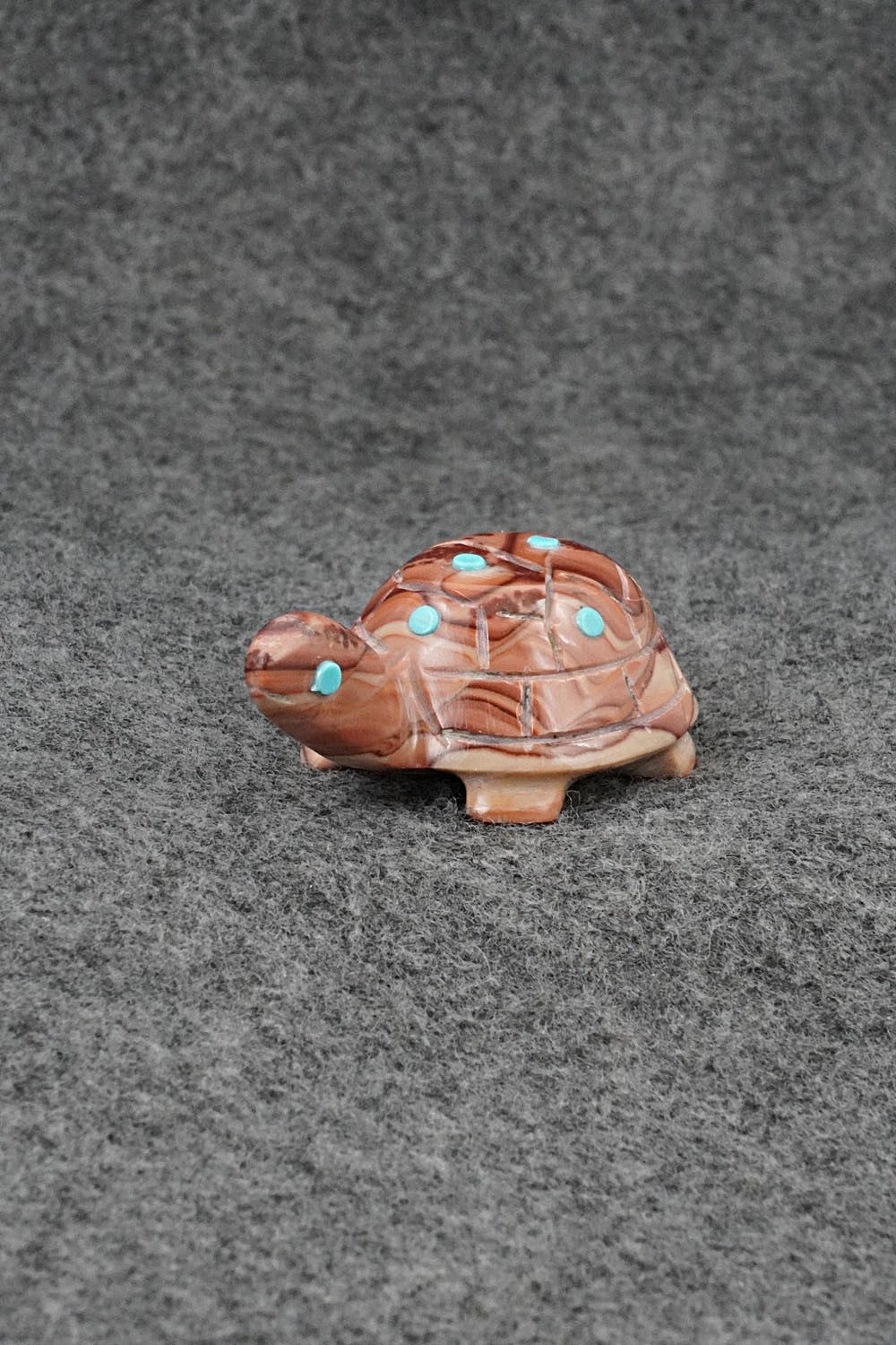 Turtle Zuni Fetish Carving - Ronnie Lunasee