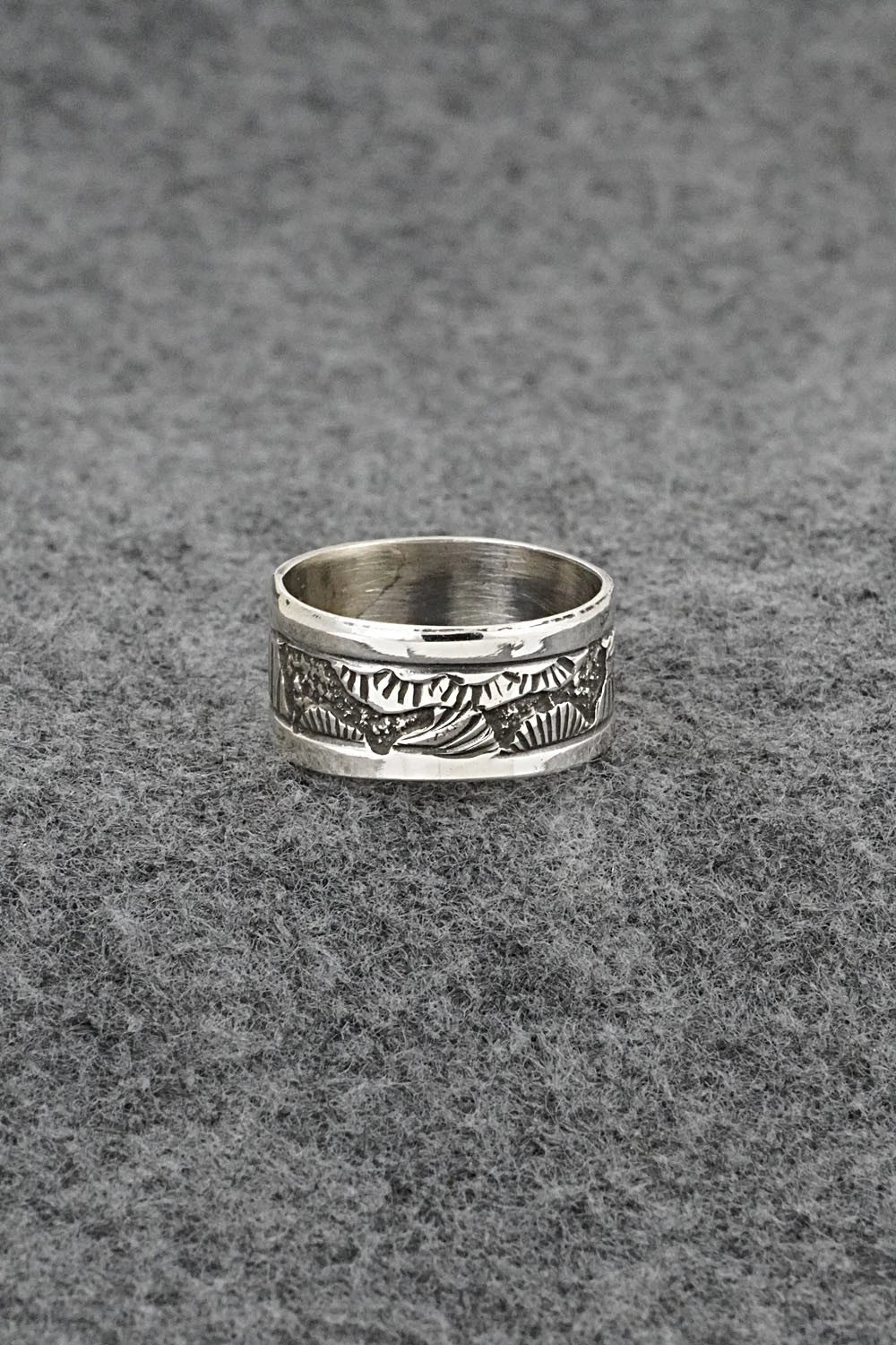 Sterling Silver Ring - Elaine Becenti - Size 10