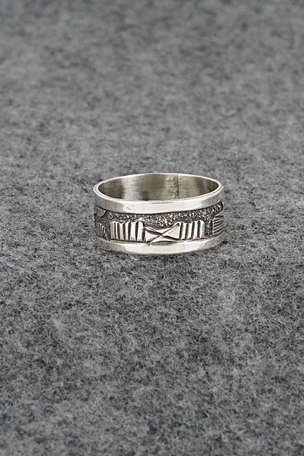 Sterling Silver Ring - Elaine Becenti - Size 10.75