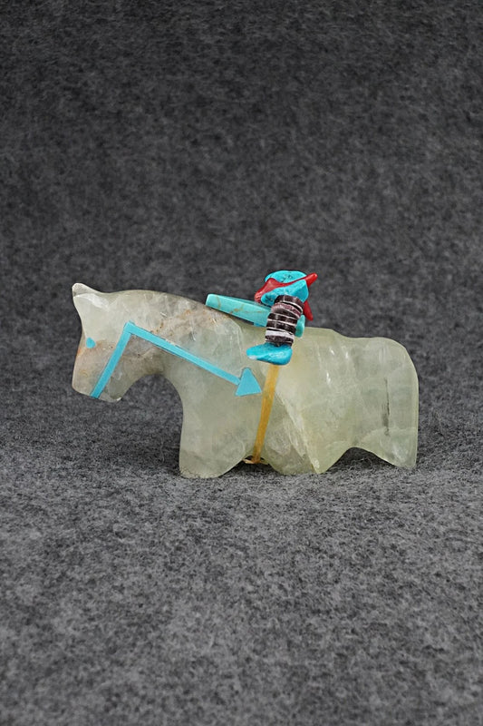 Horse Zuni Fetish Carving - Rodney Laiwakete