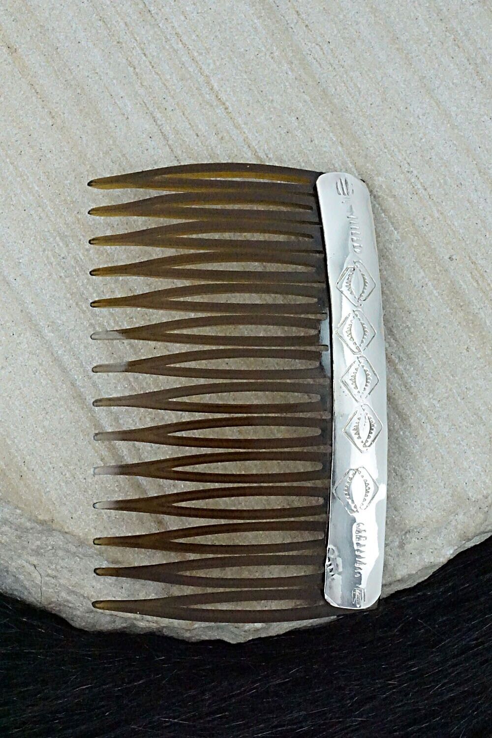 Sterling Silver Hair Combs - Randall Dalgai