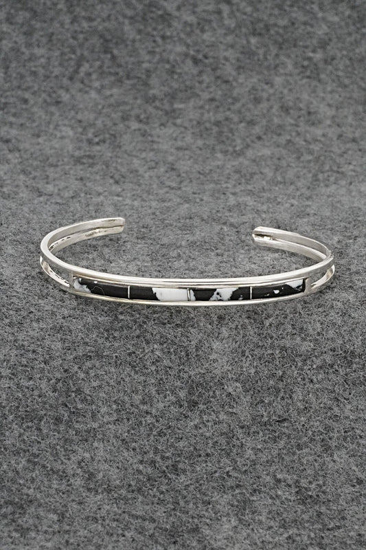 White Buffalo & Sterling Silver Bracelet - Jamie Johnson