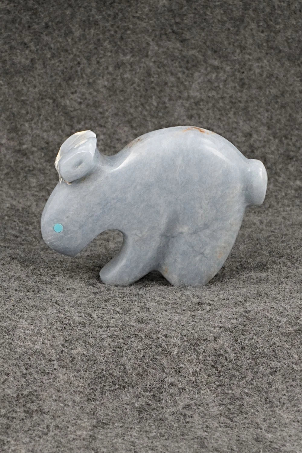 Rabbit Zuni Fetish Carving - Kenric Laiwakete
