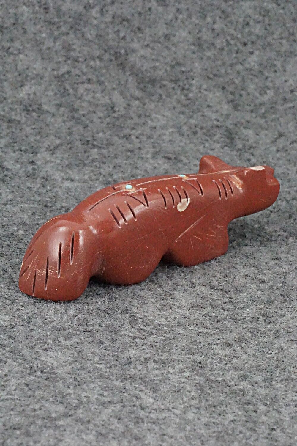 Fox Zuni Fetish Carving - Brandon Phillips