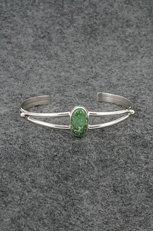 Turquoise & Sterling Silver Bracelet - Rosemary Saunders