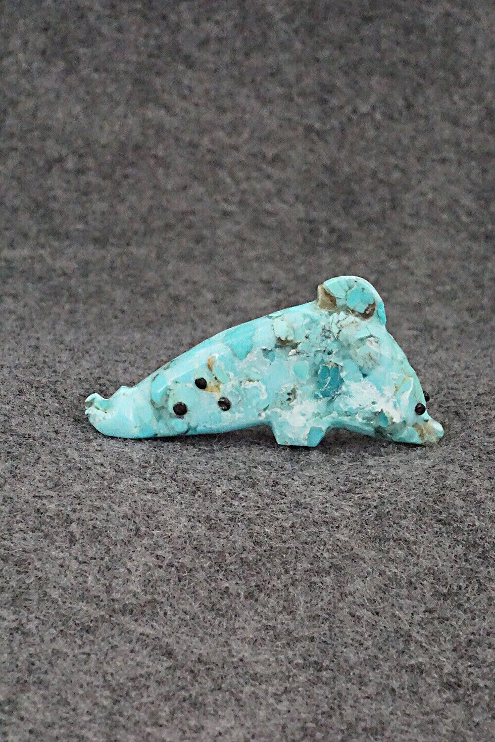 Dolphin Zuni Fetish Carving - Danette Laate