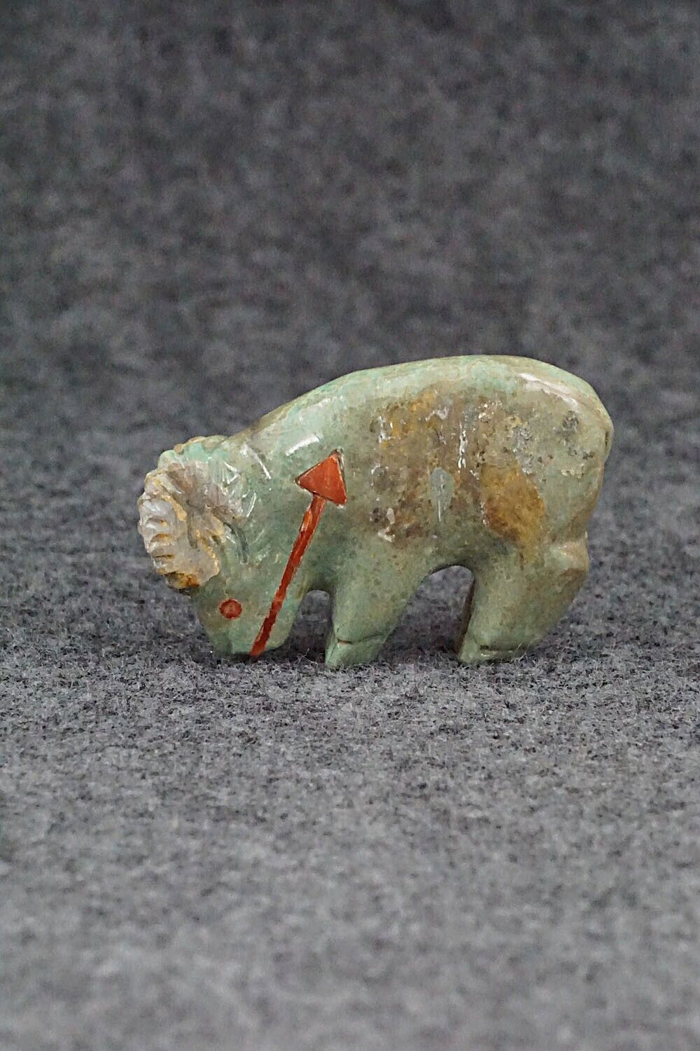 Ram Zuni Fetish Carving - Andres Quandelacy