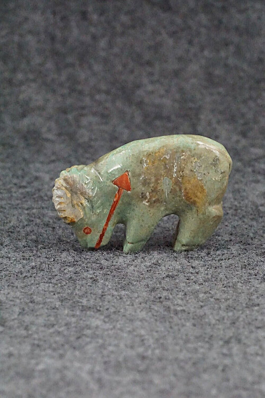 Ram Zuni Fetish Carving - Andres Quandelacy
