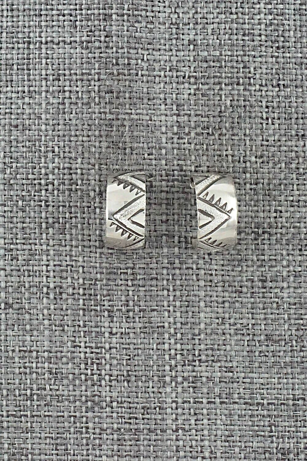 Sterling Silver Hoop Earrings - Nora Ashley