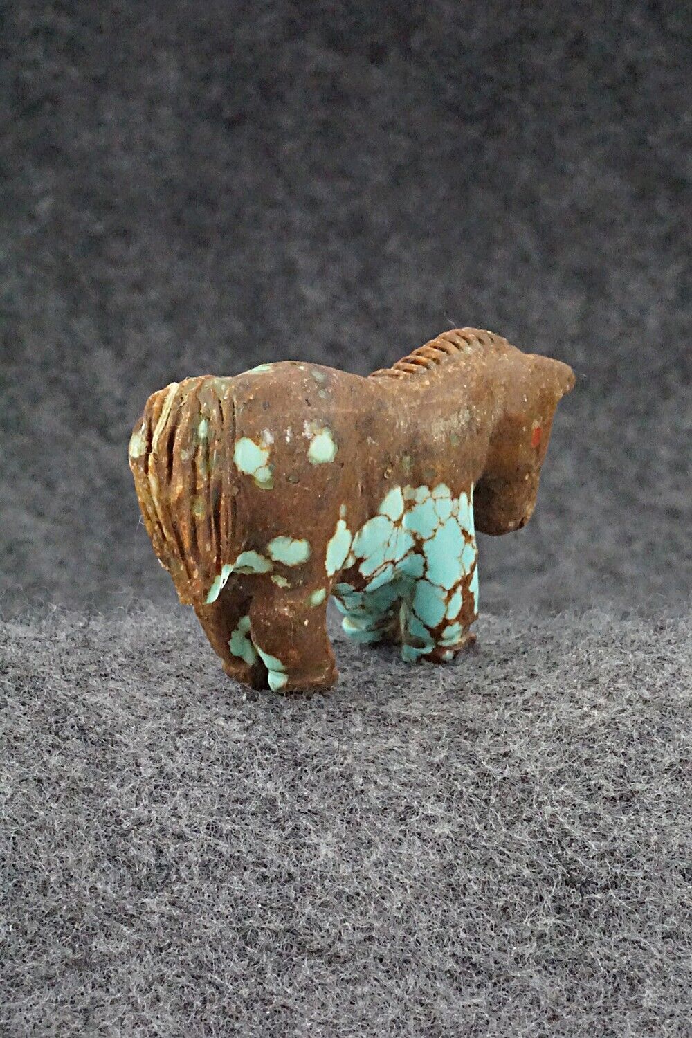 Horse Zuni Fetish Carving - Andres Quandelacy