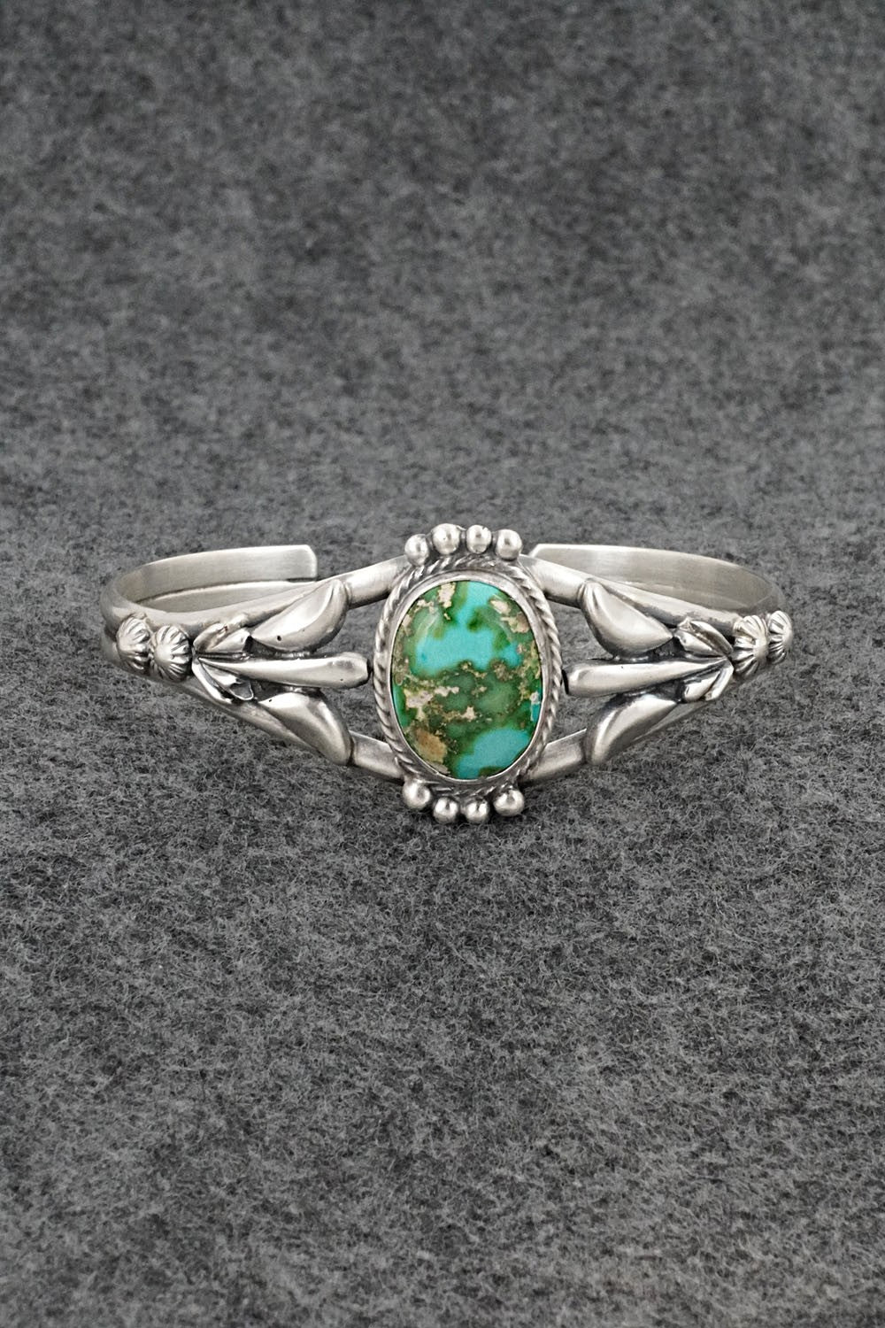 Turquoise & Sterling Silver Bracelet - Bobby Platero