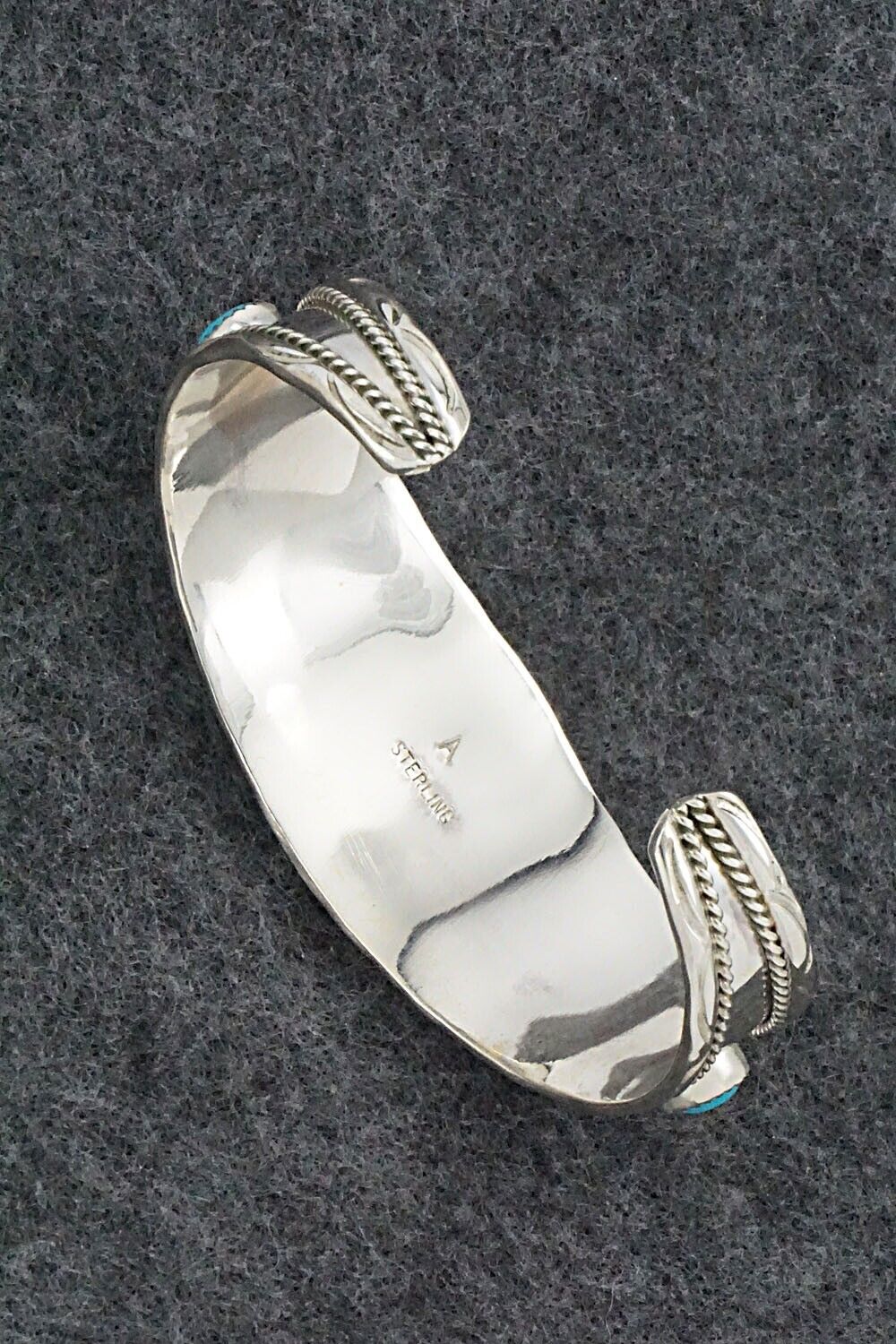 Turquoise & Sterling Silver Bracelet - Anita Whitegoat
