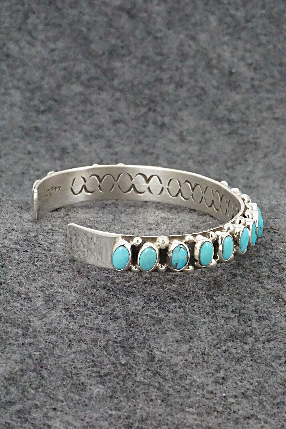 Turquoise & Sterling Silver Bracelet - Darlene Begay