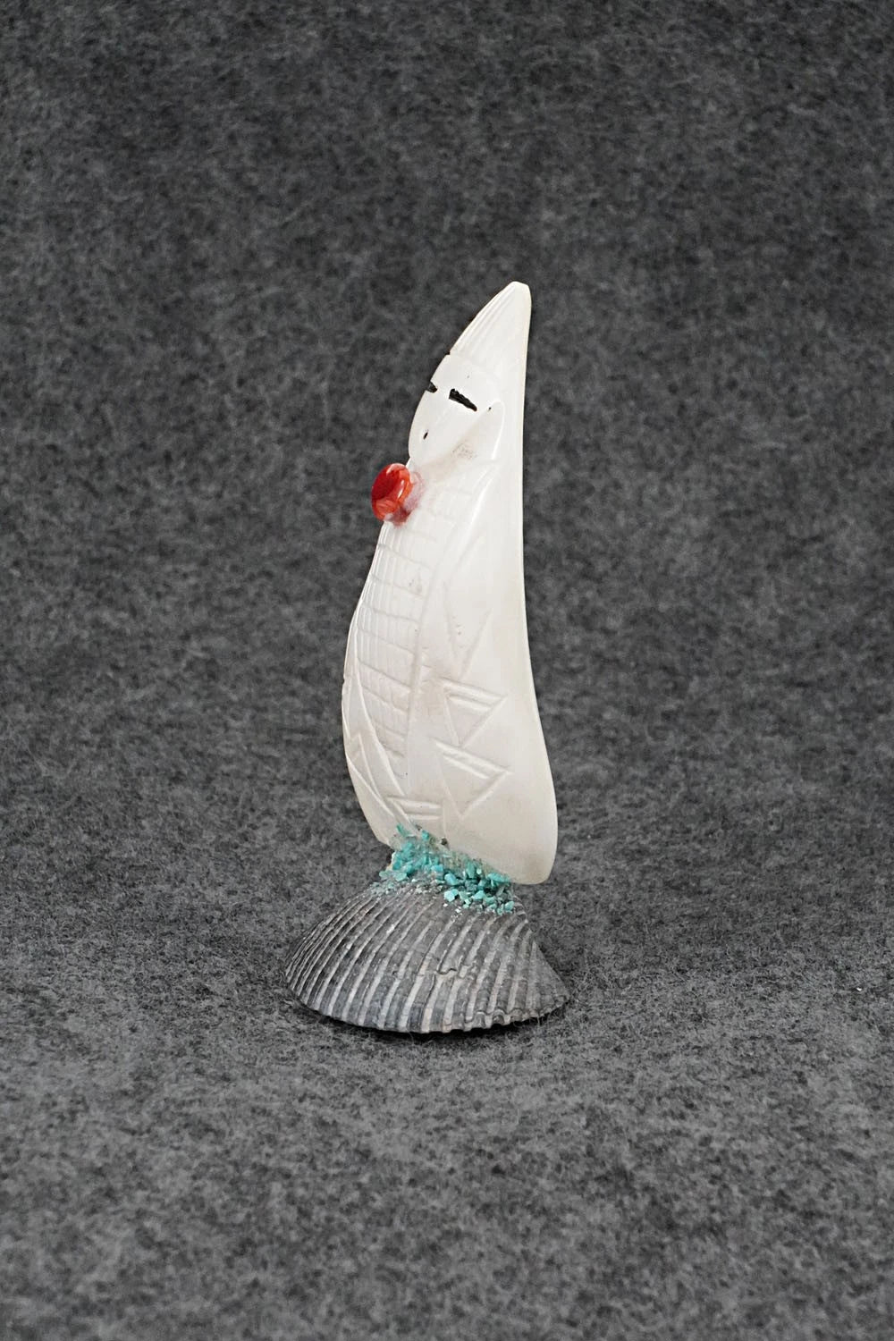 Corn Maiden Zuni Fetish Carving - Carlton Camasona