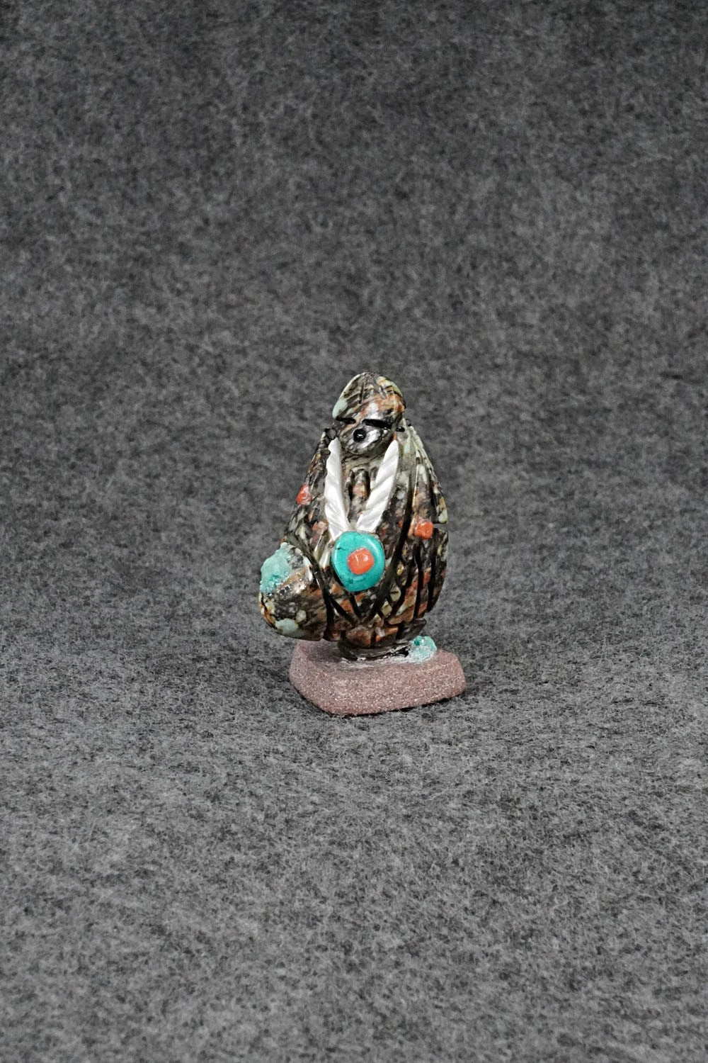 Corn Maiden Zuni Fetish Carving - Vickie Quandelacy