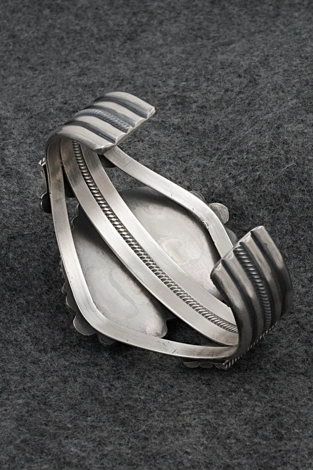 Turquoise & Sterling Silver Bracelet - Michael Calladitto