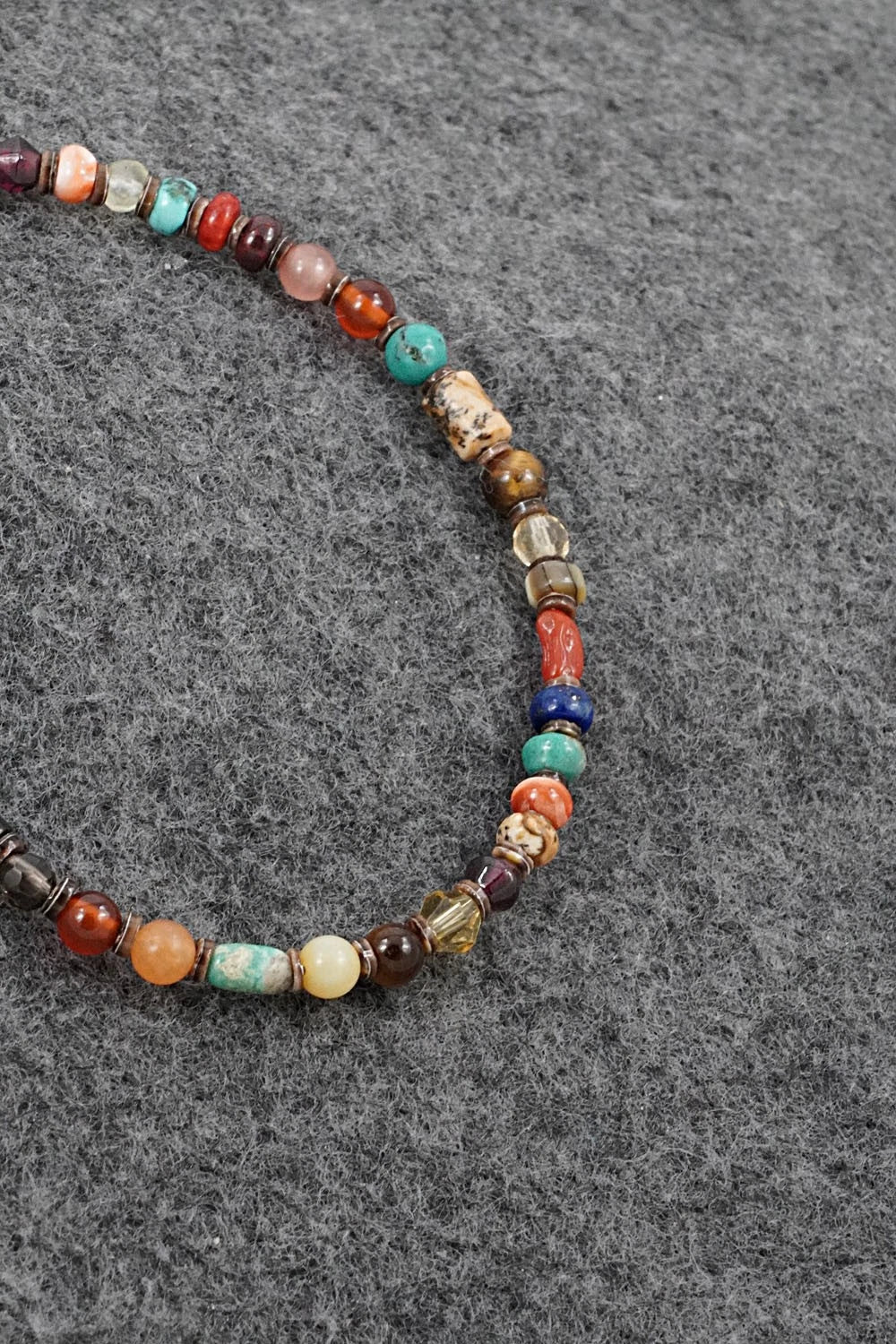 Multi-Stone & Sterling Silver Bracelet - Helen Tsosie