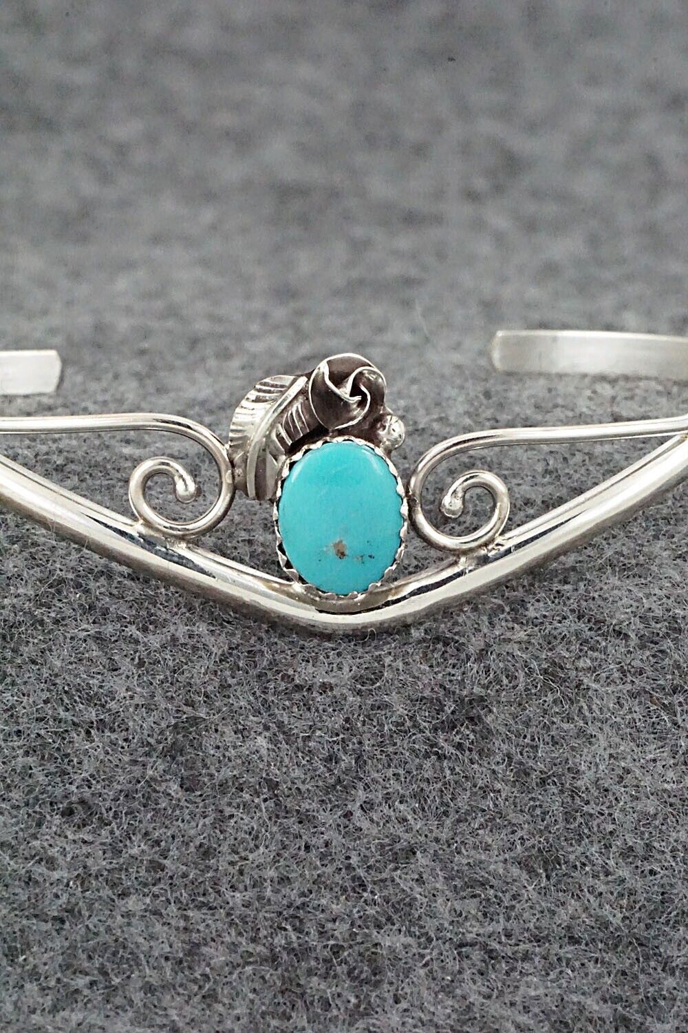 Turquoise & Sterling Silver Bracelet - Max Calladitto