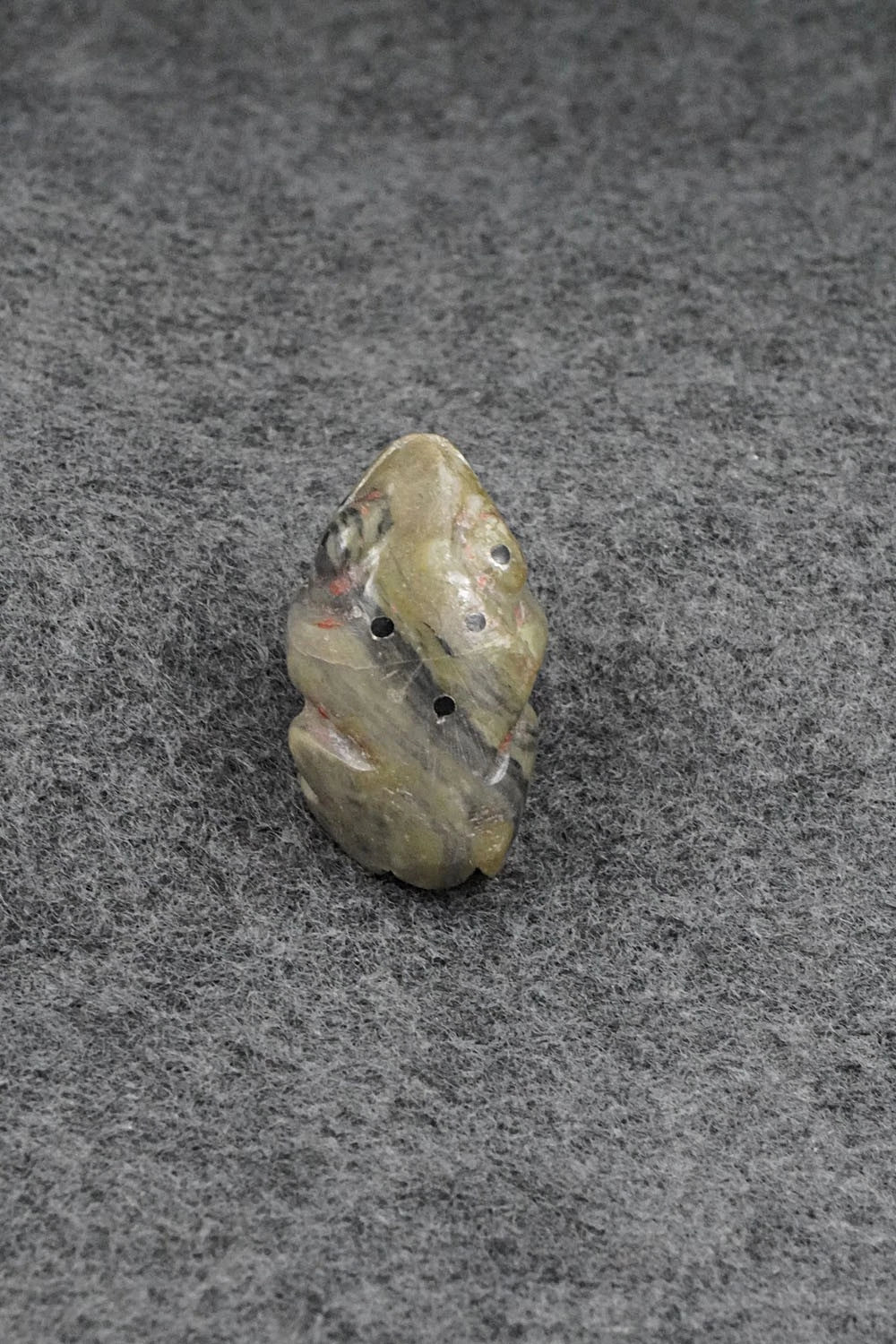 Frog Zuni Fetish Carving - Justin Red Elk