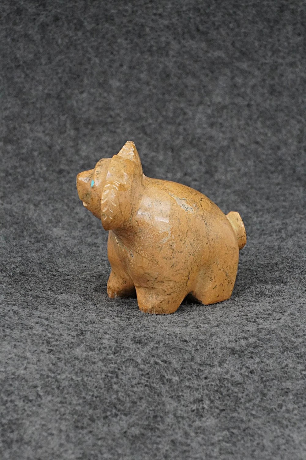 Koala Zuni Fetish Carving - Enrike Leekya