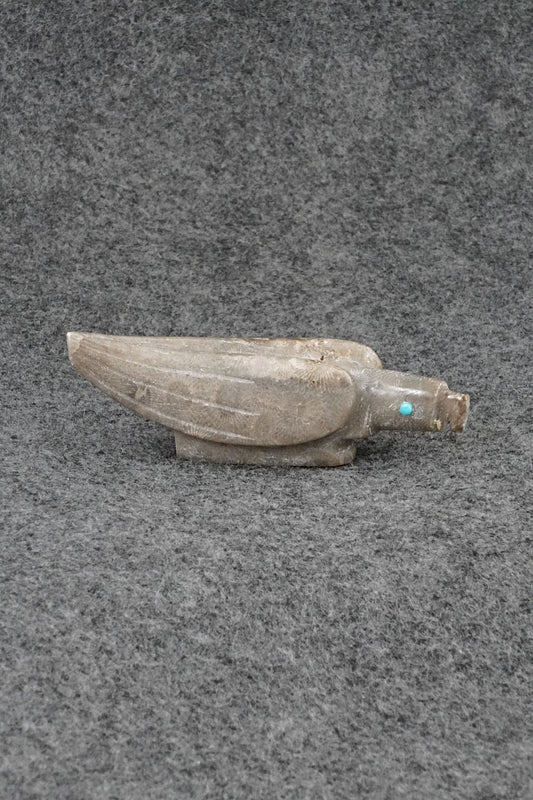 Eagle Zuni Fetish Carving - Michael Mahooty