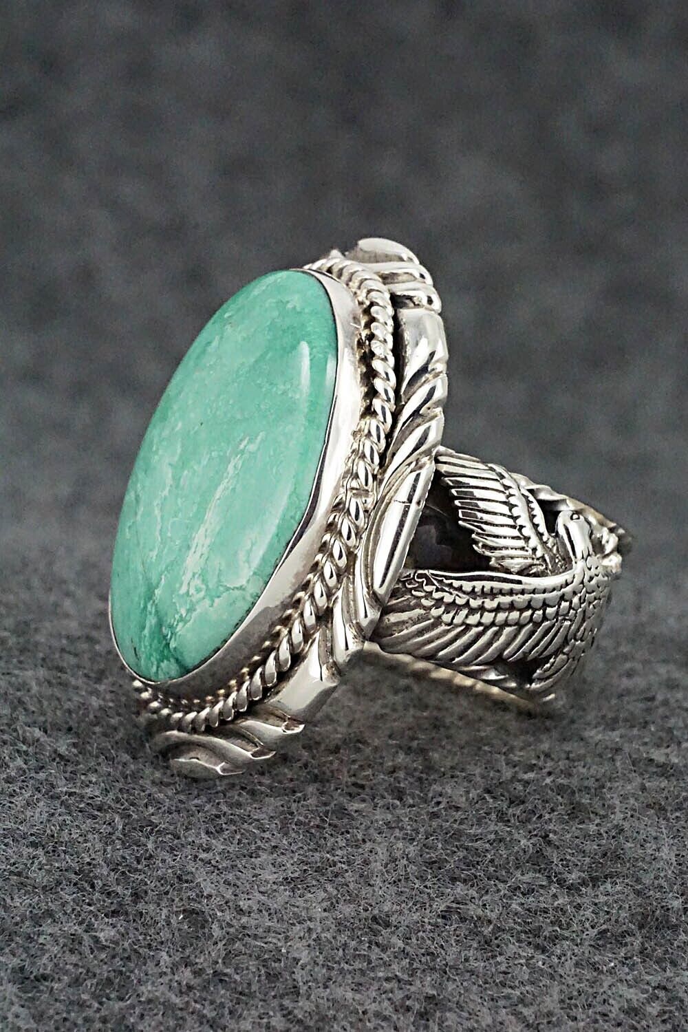 Variscite & Sterling Silver Ring - Tommy Moore - Size 13