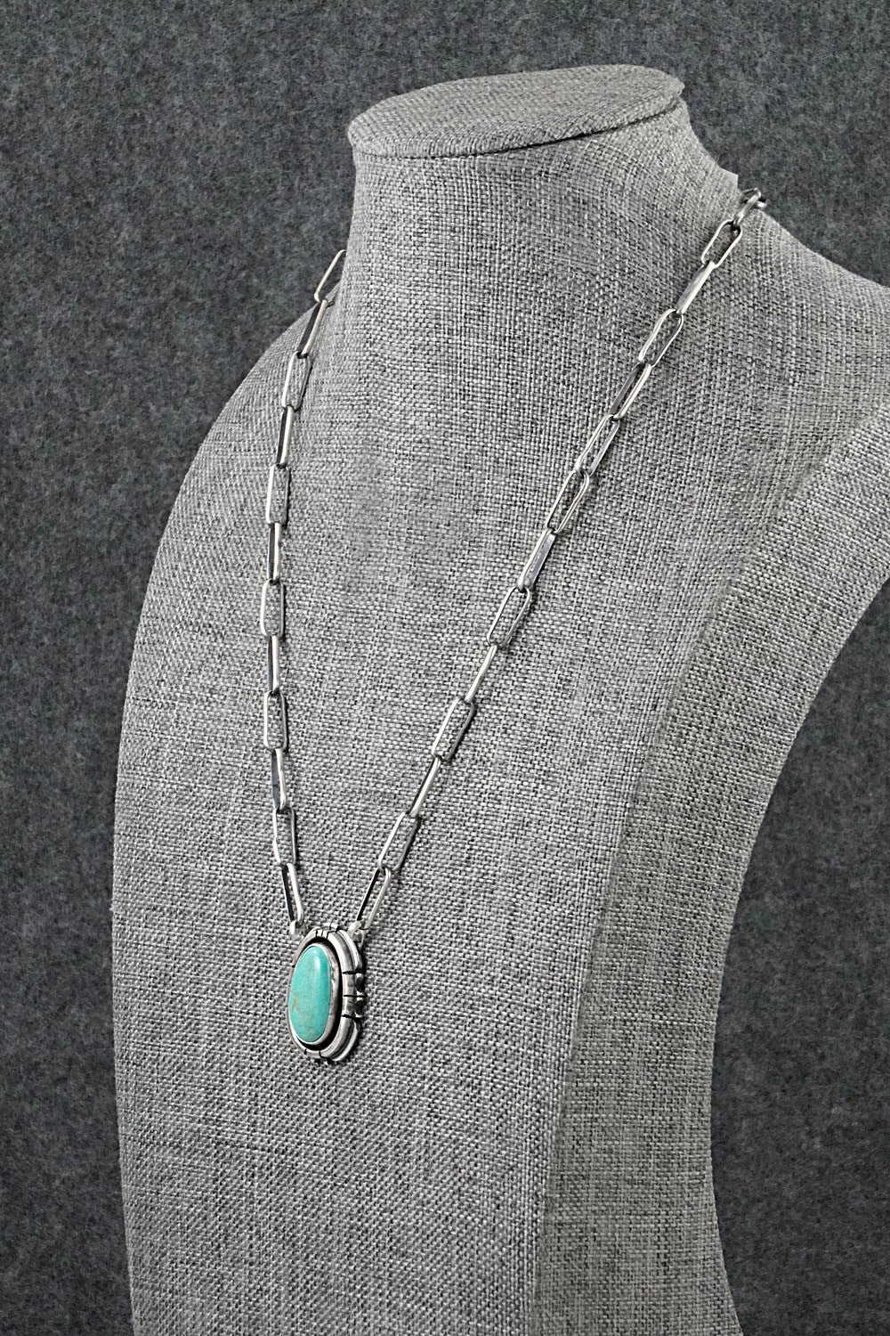 Turquoise & Sterling Silver Necklace - Daniel Benally