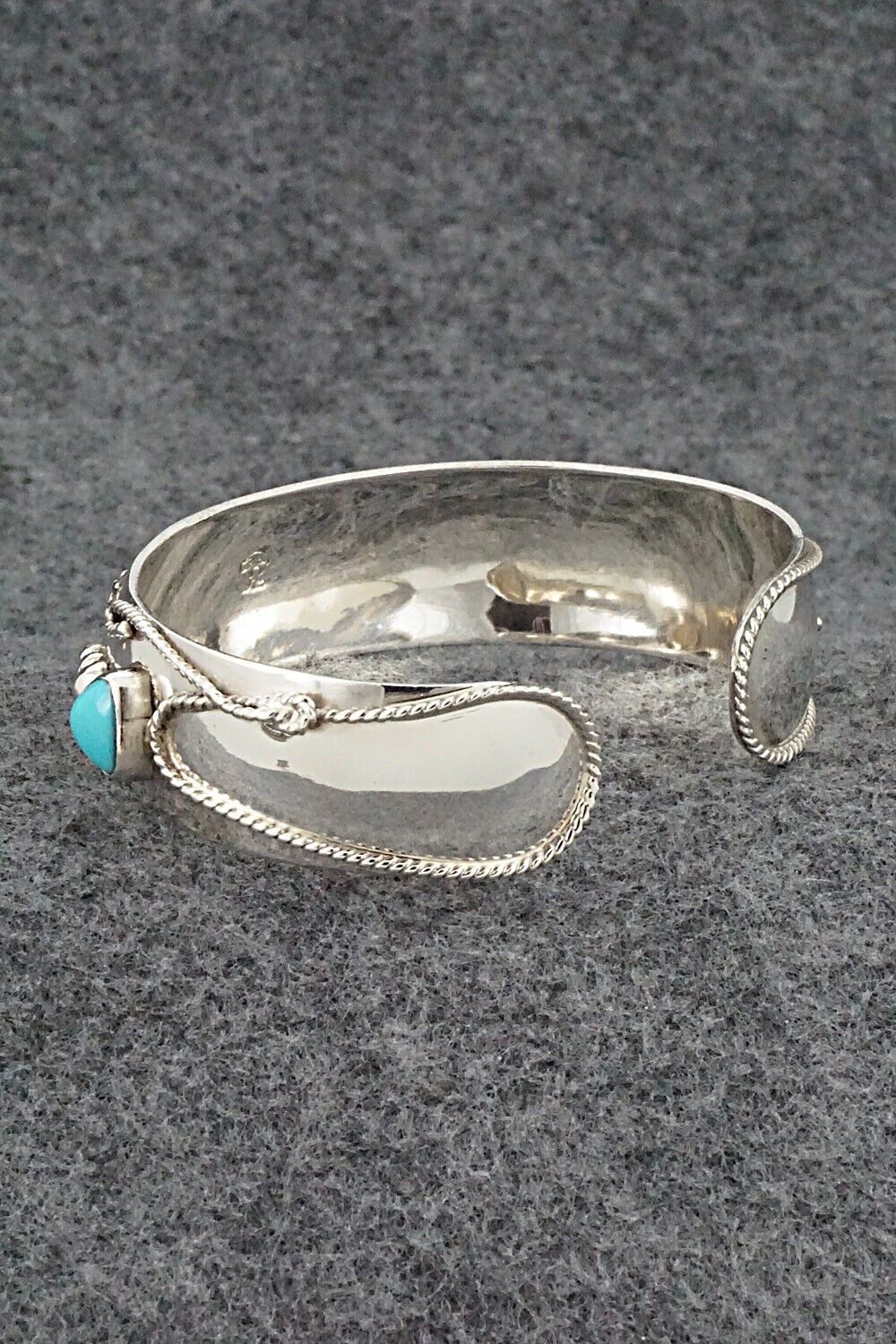 Turquoise & Sterling Silver Bracelet - Bobby Platero