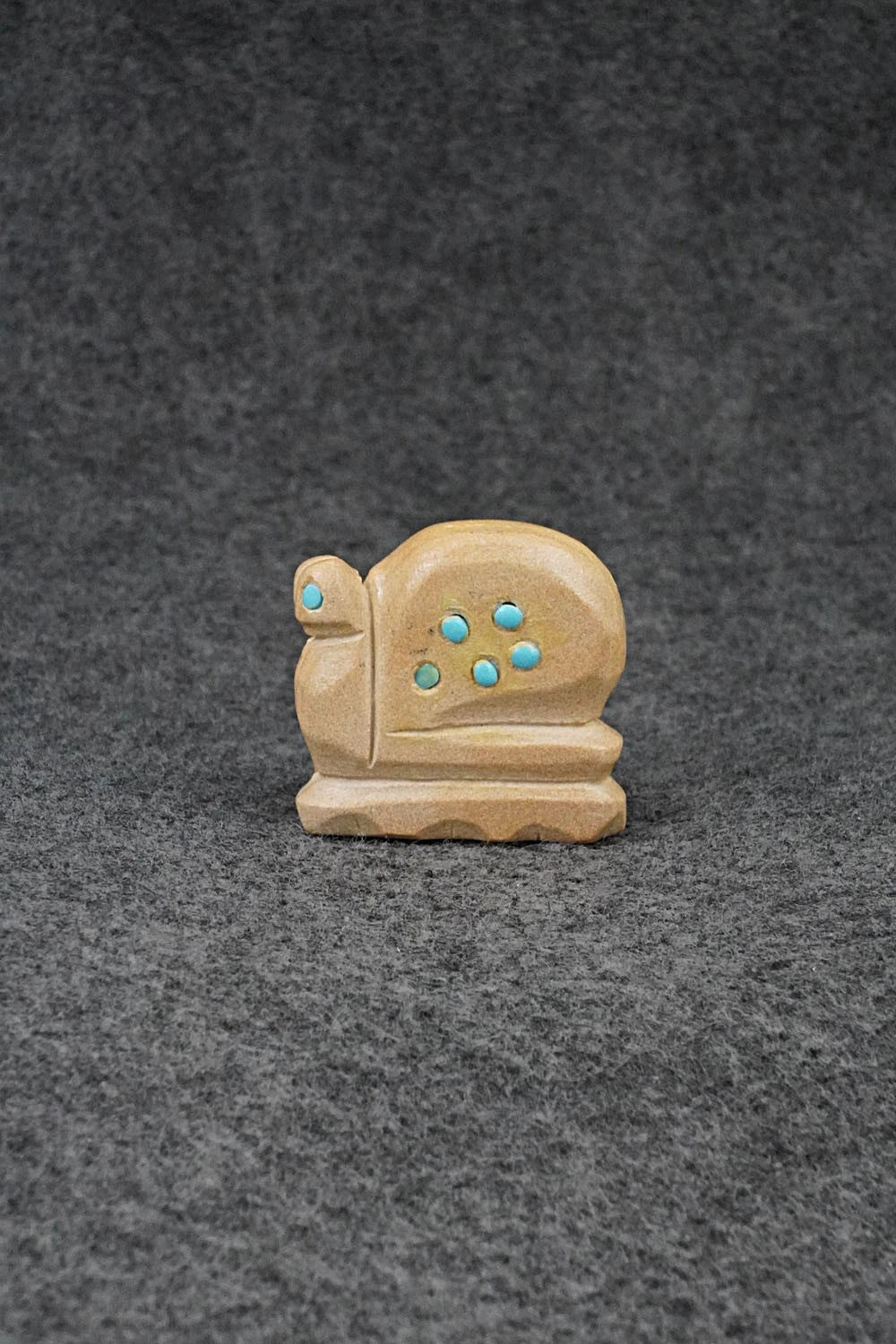 Snail Zuni Fetish Carving - Cody Chavez