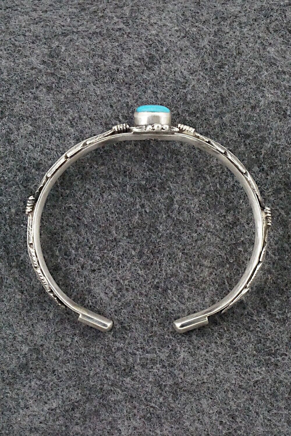 Turquoise & Sterling Silver Bracelet - Bobby Platero